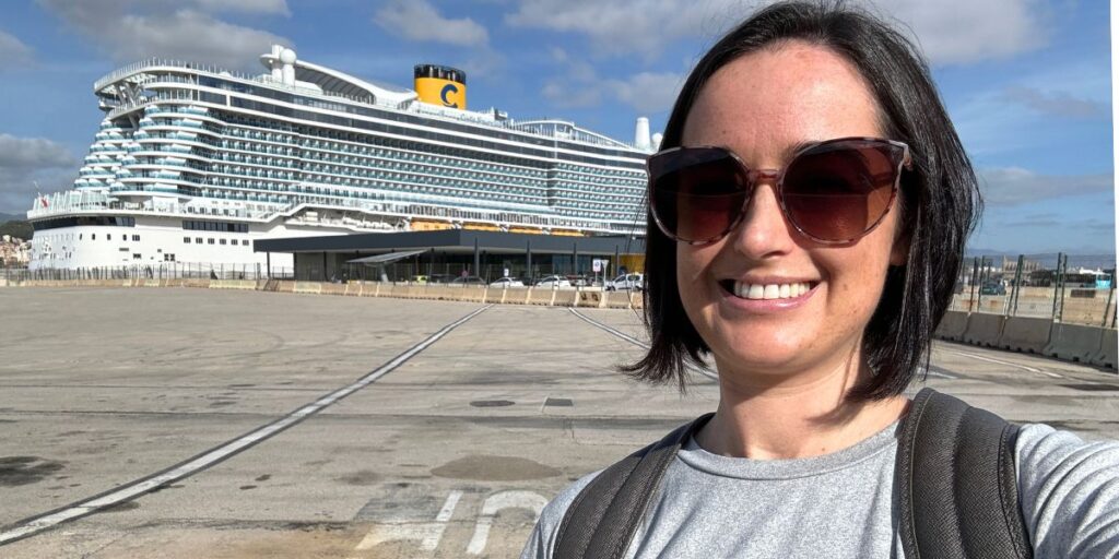 Cruise Mummy with Costa Smeralda