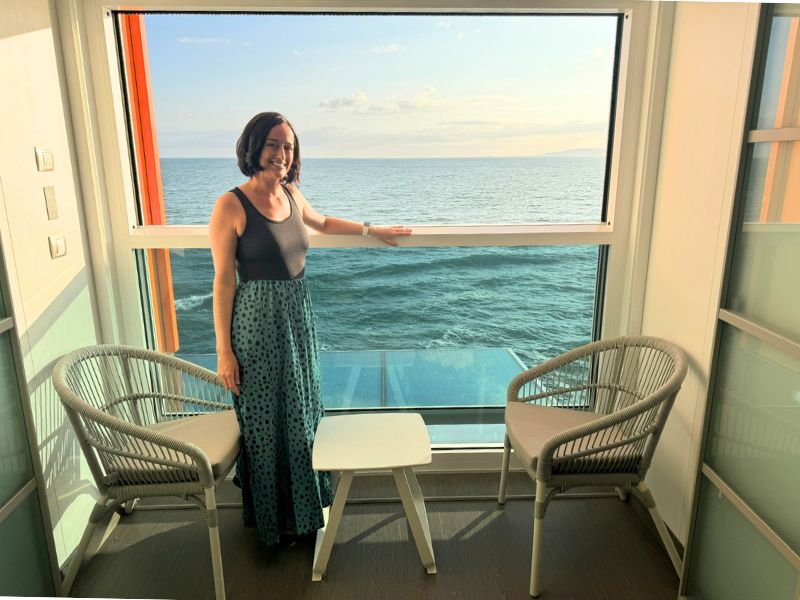 Cruise Mummy Celebrity Apex Infinite Veranda