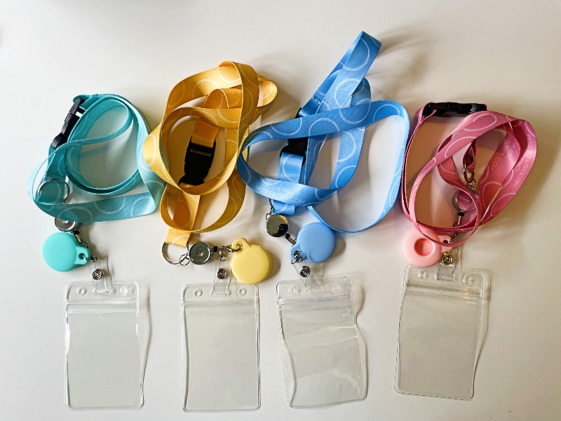 Lanyards for cruise cards