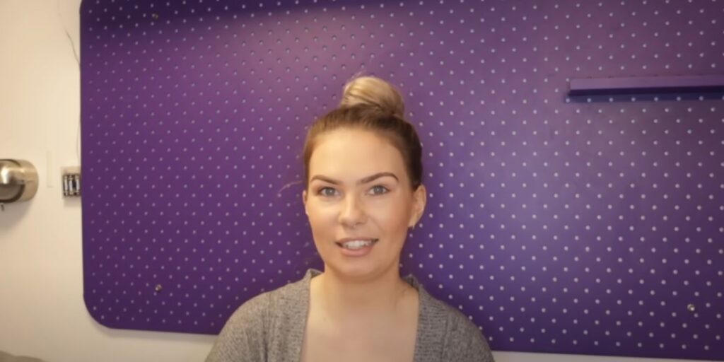 Lucy sharing her stories (YouTube / Cruising As Crew)