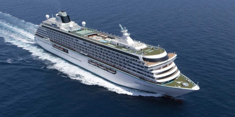 Crystal Serenity at sea