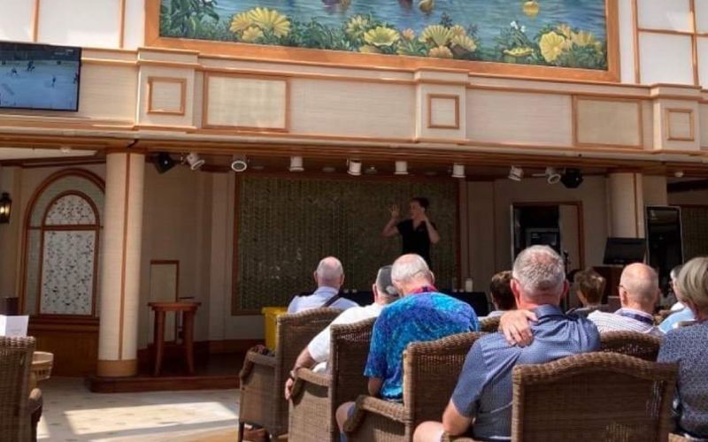 Cunard Garden Journey Cruise - garden talks