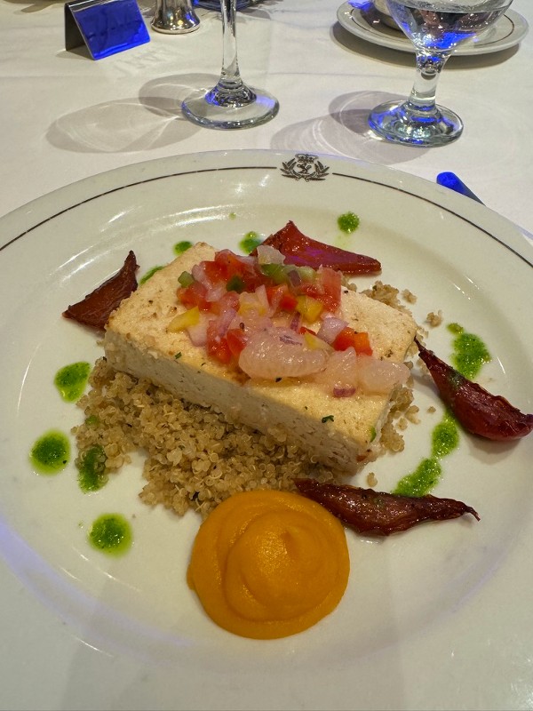 Cunard vegan main