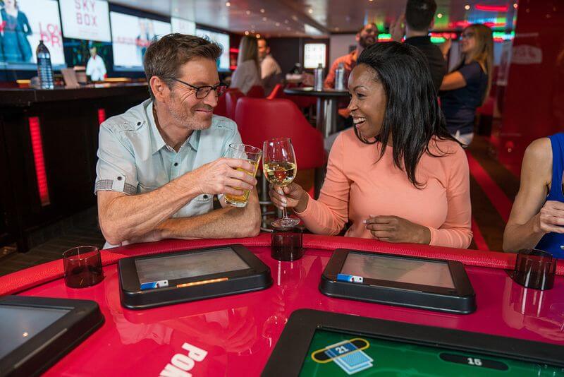 Free drinks in Casino