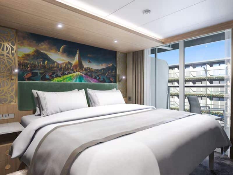 Disney Adventure Concierge Family Verandah with Garden View Stateroom