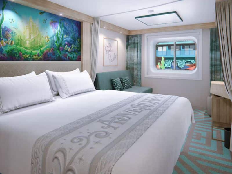 Disney Adventure Deluxe Inside with Reef View Stateroom