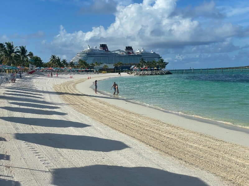Disney Wish at Castaway Cay