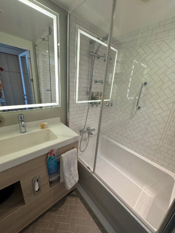 Disney Treasure bathroom