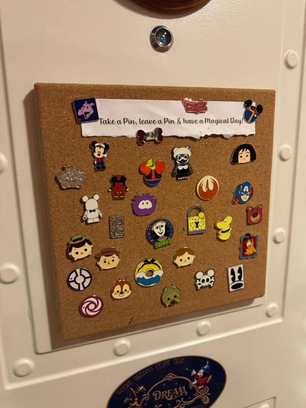 pin trading on a Disney cruise