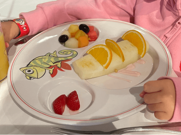 Fruit options for kids on Disney Cruise Line