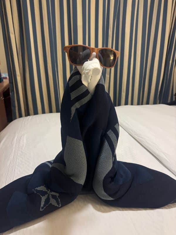 Disney towel animal