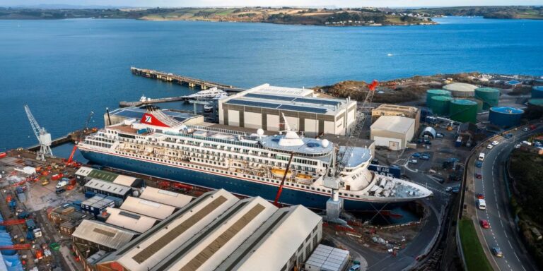 Balmoral in Dry Dock 2024