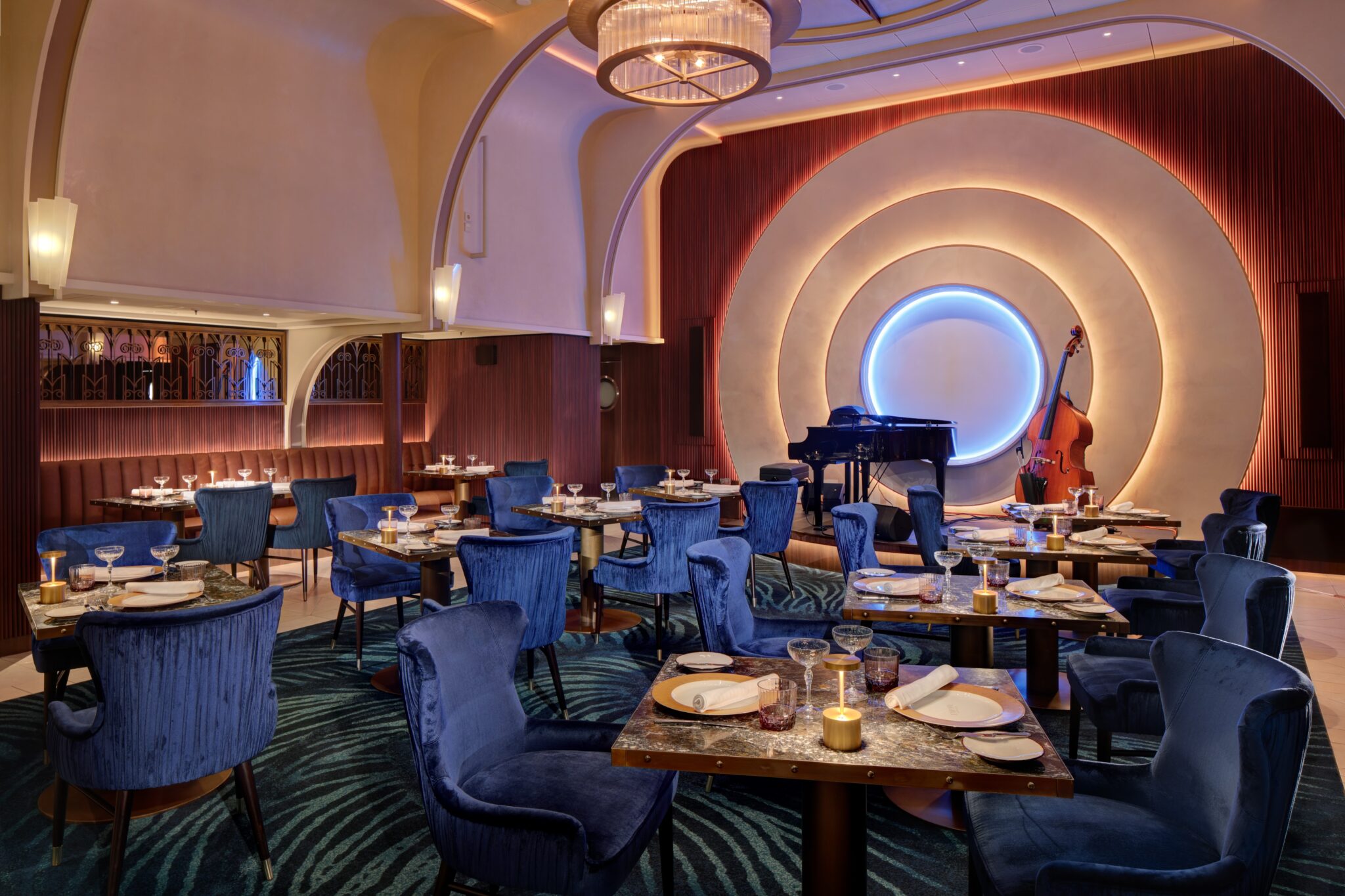 Empire Supper Club on Icon of the Seas
