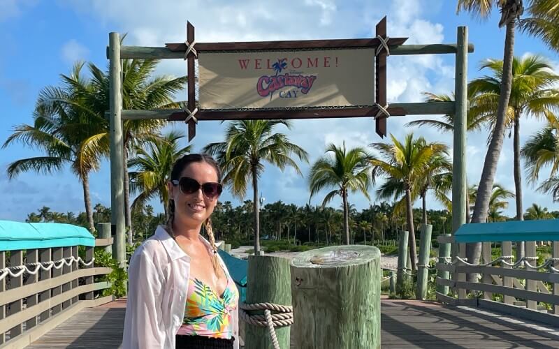 Entrance to Castaway Cay