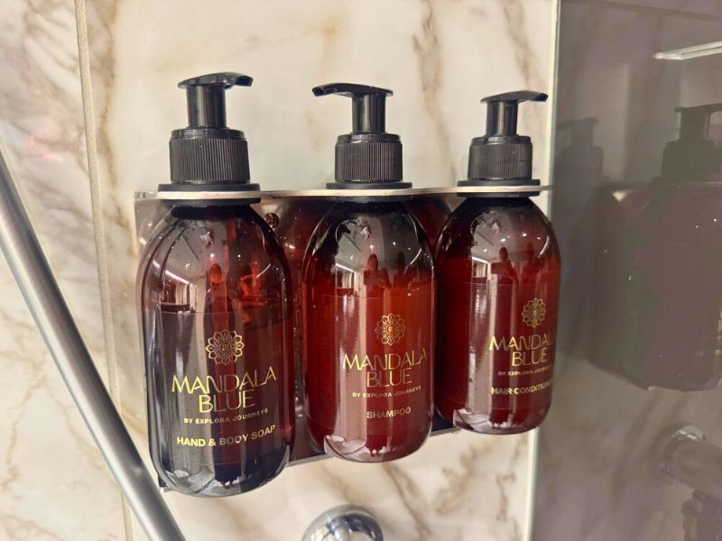 Explora Journeys toiletries