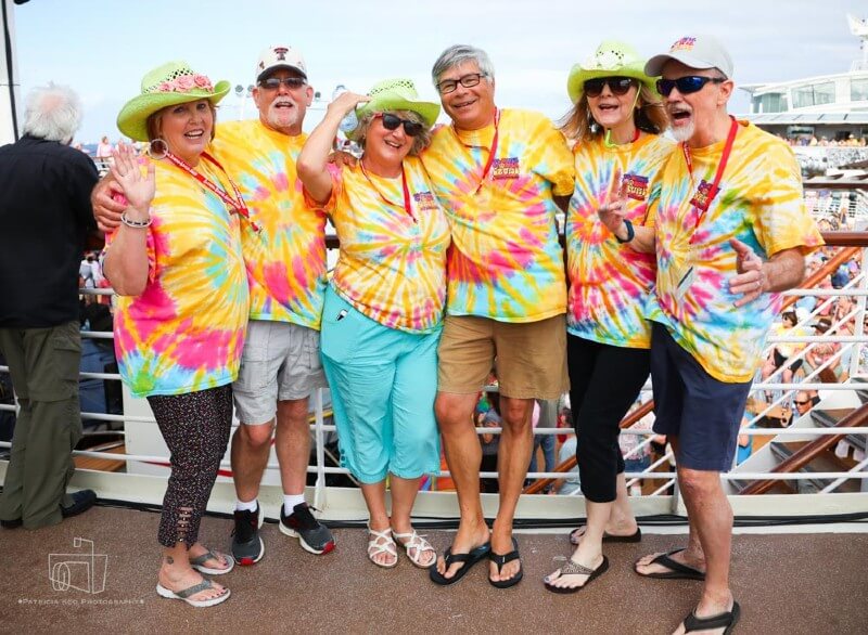Flower Power 70s theme cruise