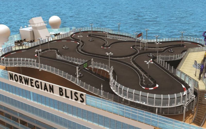 Go Kart Track Norwegian Bliss
