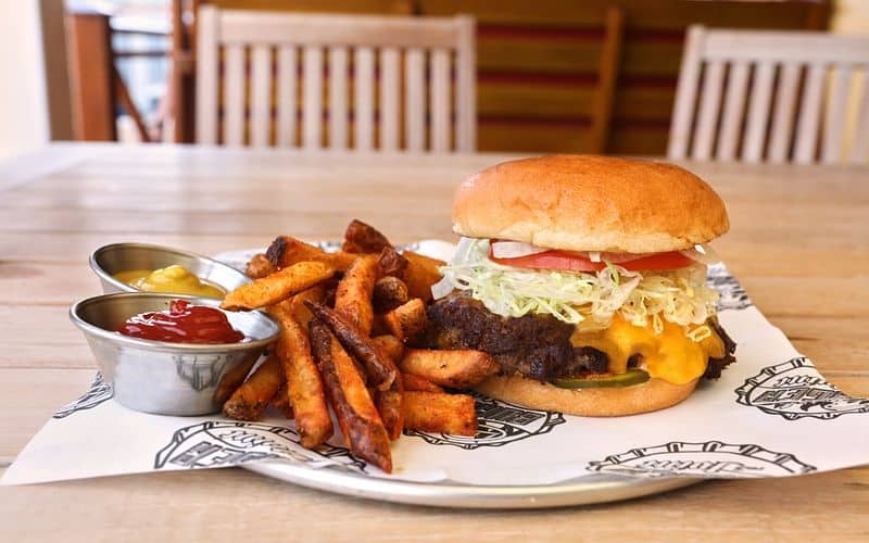 Guy's Burgers and Fries on Carnival Cruises.