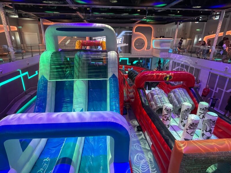 Incredibles obstacle course