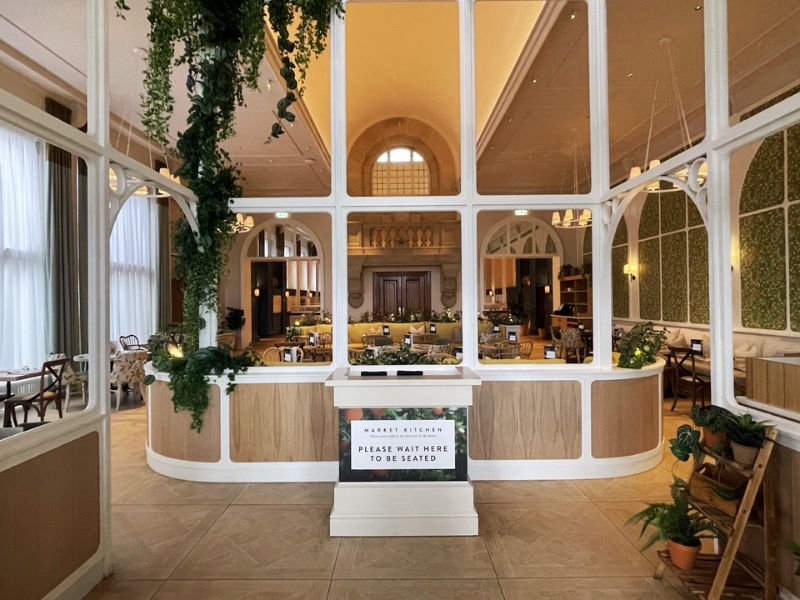 Heythrop Park Market Kitchen dining room