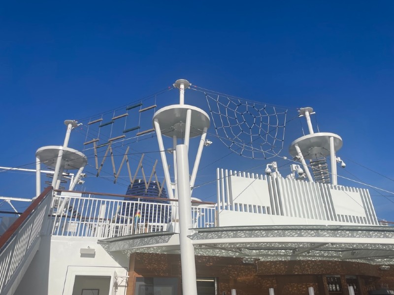 High ropes course on Arvia
