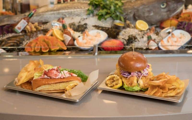 Foods you can order on Hooked Seafood