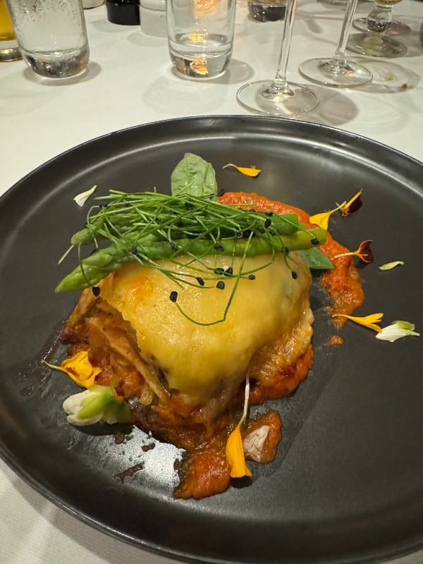 vegan main on Seadream