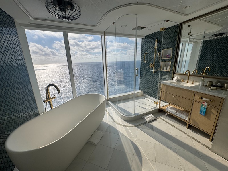 Disney Treasure Royal Suite bathroom