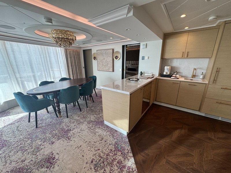 Disney Treasure Royal Suite dining room