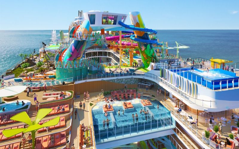 Icon of the Seas slides