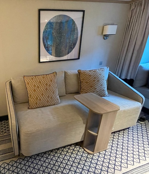 P&O Iona sofa bed during the day