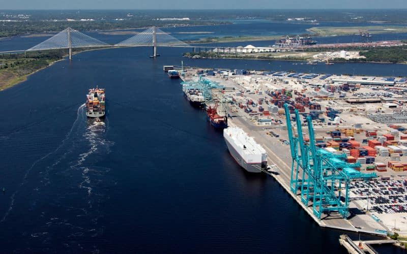 Jaxport, a cruise port in Jacksonville