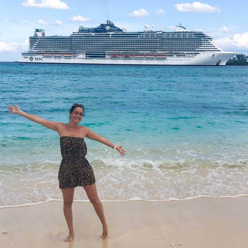 Cruise mummy with MSC