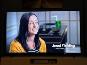 Jenni on TV