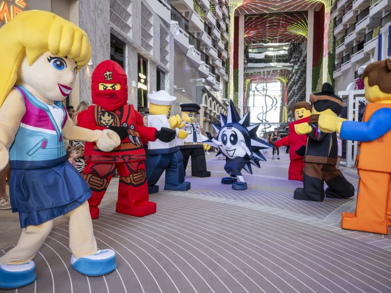 LEGO Parade on MSC World America