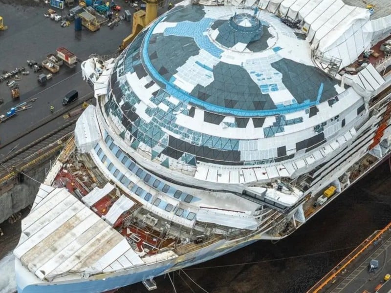 Legend of the Seas float out
