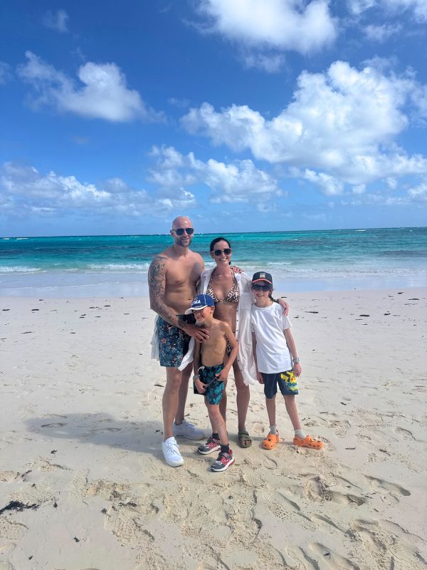 Family at Lookout Cay