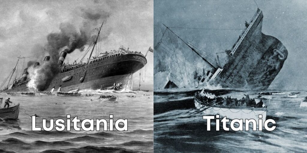 Lusitania vs Titanic
