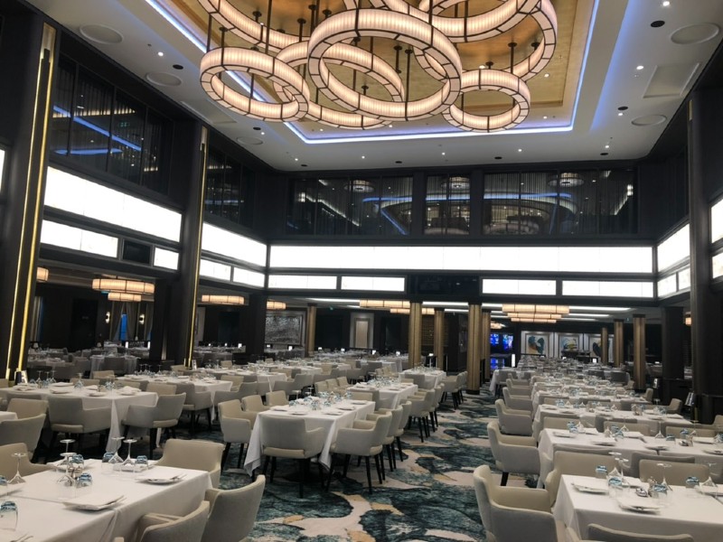 Main Dining Room on Norwegian Encore