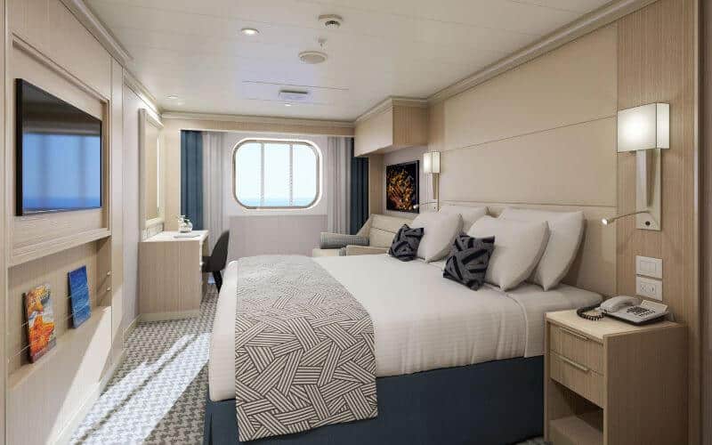 MS Rotterdam Ocean View Stateroom