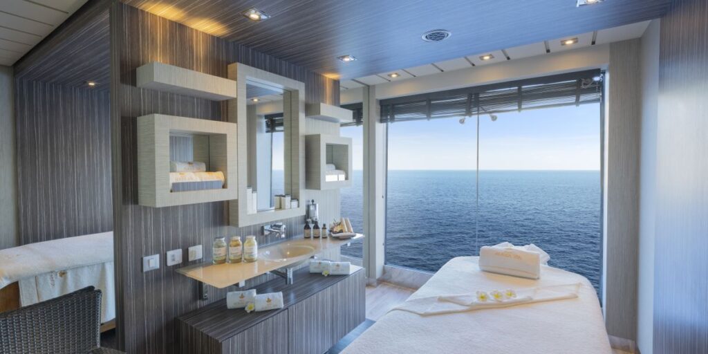 MSC Aurea Spa Treatment Area