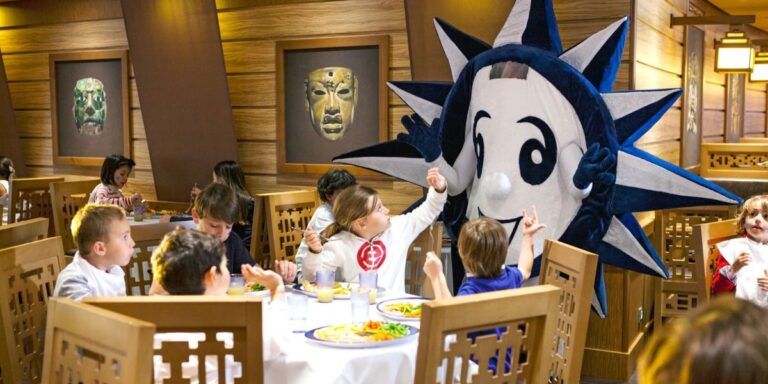 MSC Cruises kids mealtime
