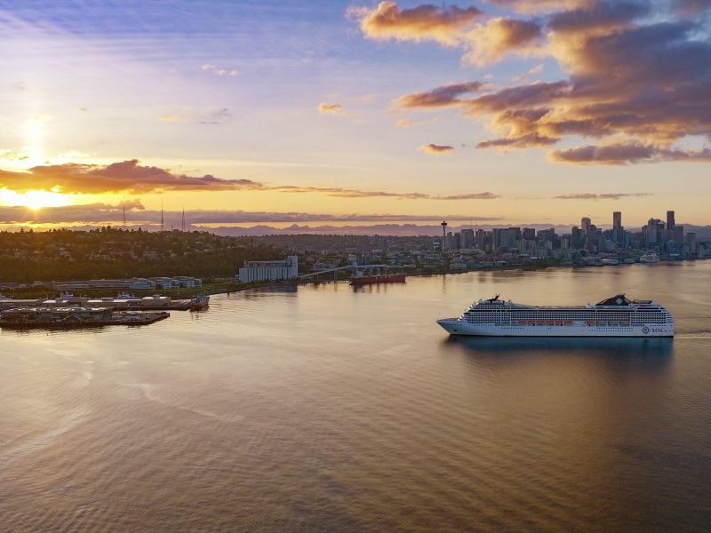 MSC Poesia Seattle for Alaska Season