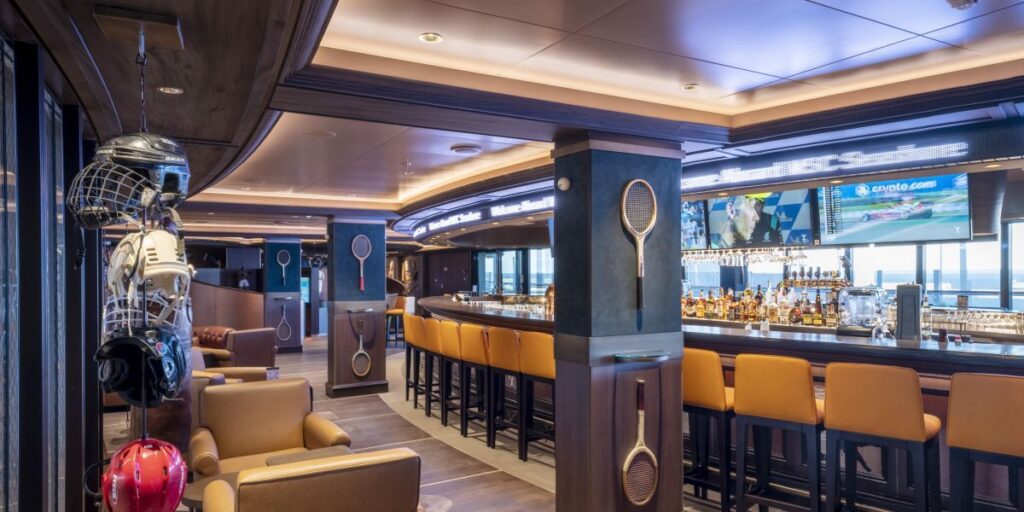 MSC Cruises Sports Bar