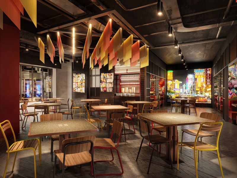 MSC World Asia Pan Asian Restaurant Seating