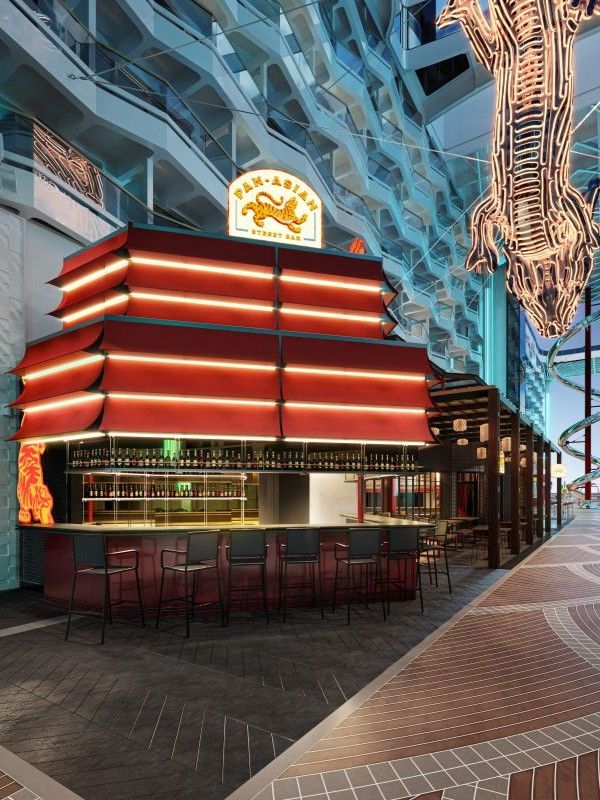 MSC World Asia Pan Asian Street Bar