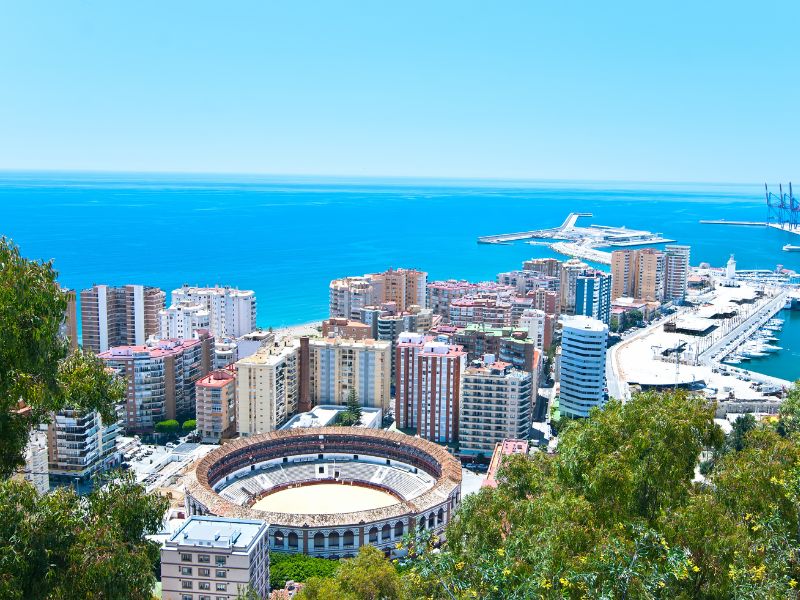 Malaga view