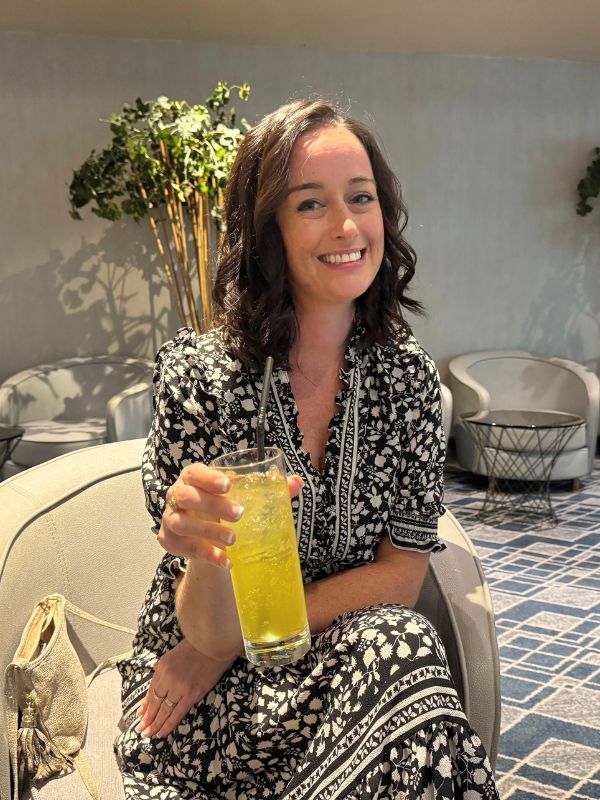 Enjoying a drink on Marella