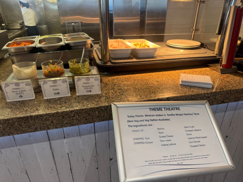 Marella themed buffet