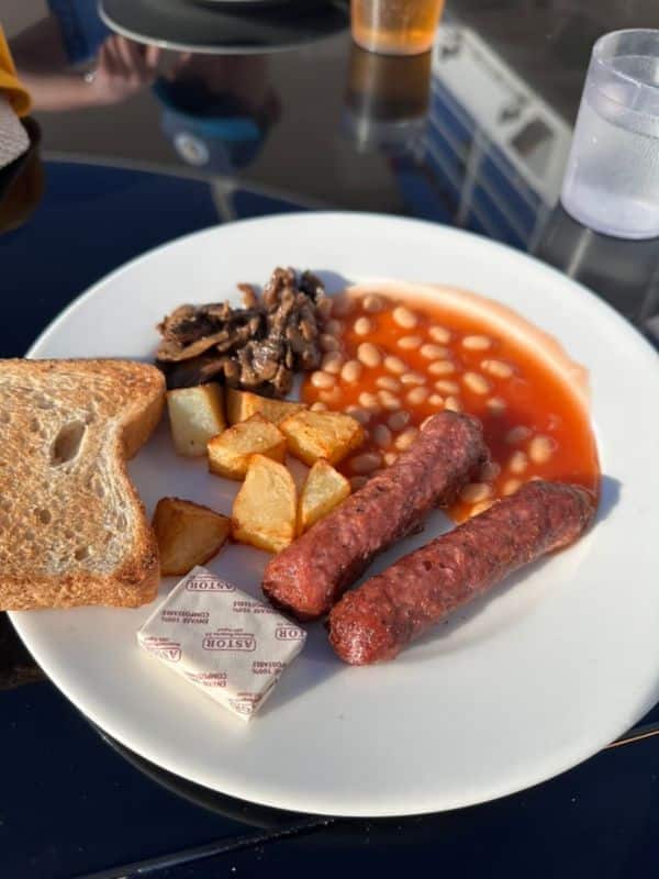 Marella vegan sausages.